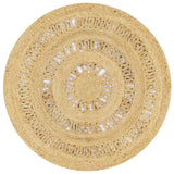 Vidaxl Rug Handmade 90 cm flettet jute