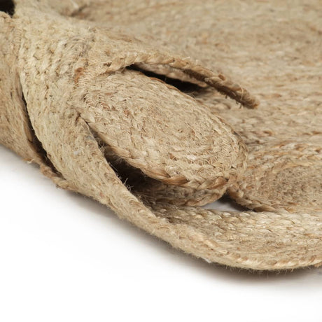 Vidaxl Rug Handmade 90 cm flettet jute