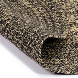 Vidaxl Rug Handmade 90 cm jute sort og naturlig