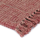 VidaXL plaid 220x250 cm bomuld vinrød