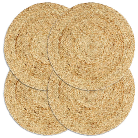 Vidaxl placemats 4 ms omkring 38 cm jute selvfølgelig