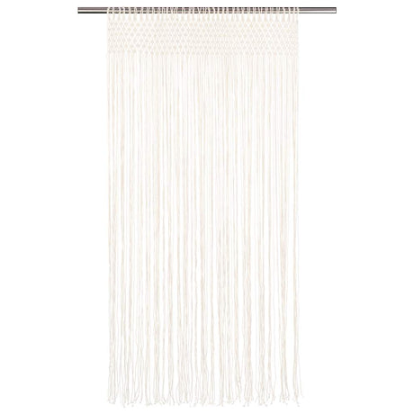 Vidaxl gardin makramé 140x240 cm bomuld