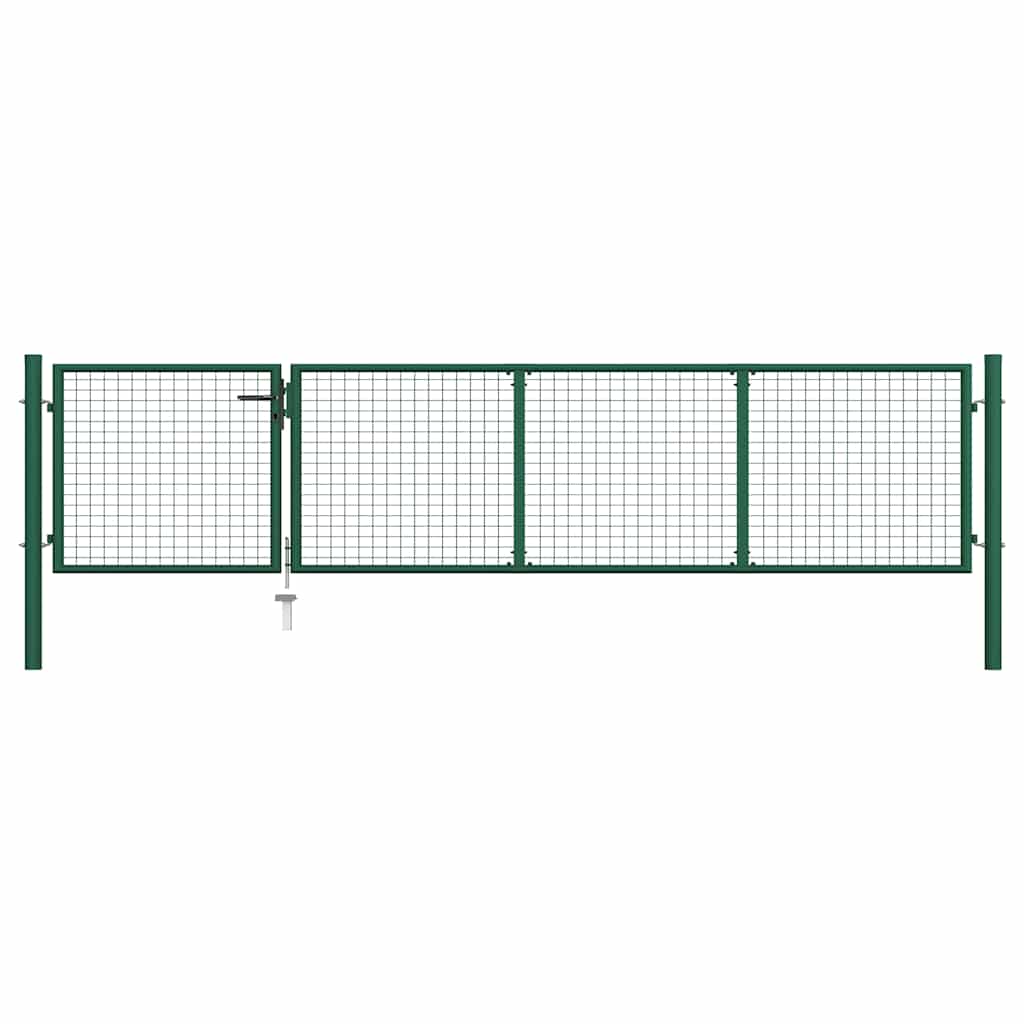 Vidaxx stålhavelåge 350x75 cm grøn
