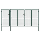 Vidaxl Port 400x175 cm stålgrøn