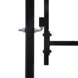 Vidaxl Port 2.25x4 M stål sort