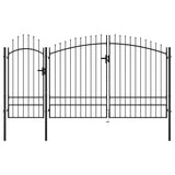 Vidaxl Port 2.45x4 M stål sort