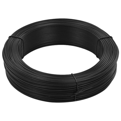 Vidaxl Hekbind tråd 250 m 1,6 2,5 mm stål antracit