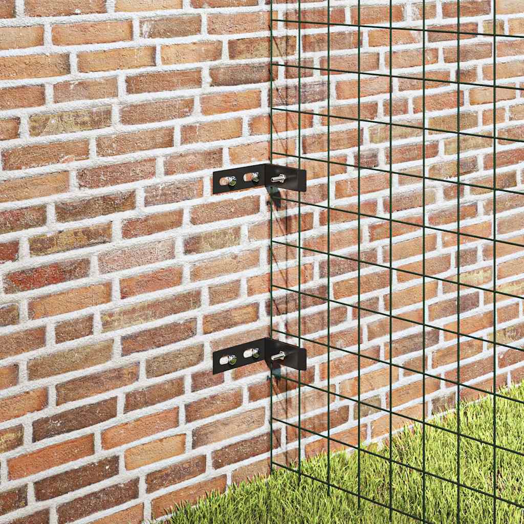 Vidaxl Wall Corner Connection 10 indstiller antracit