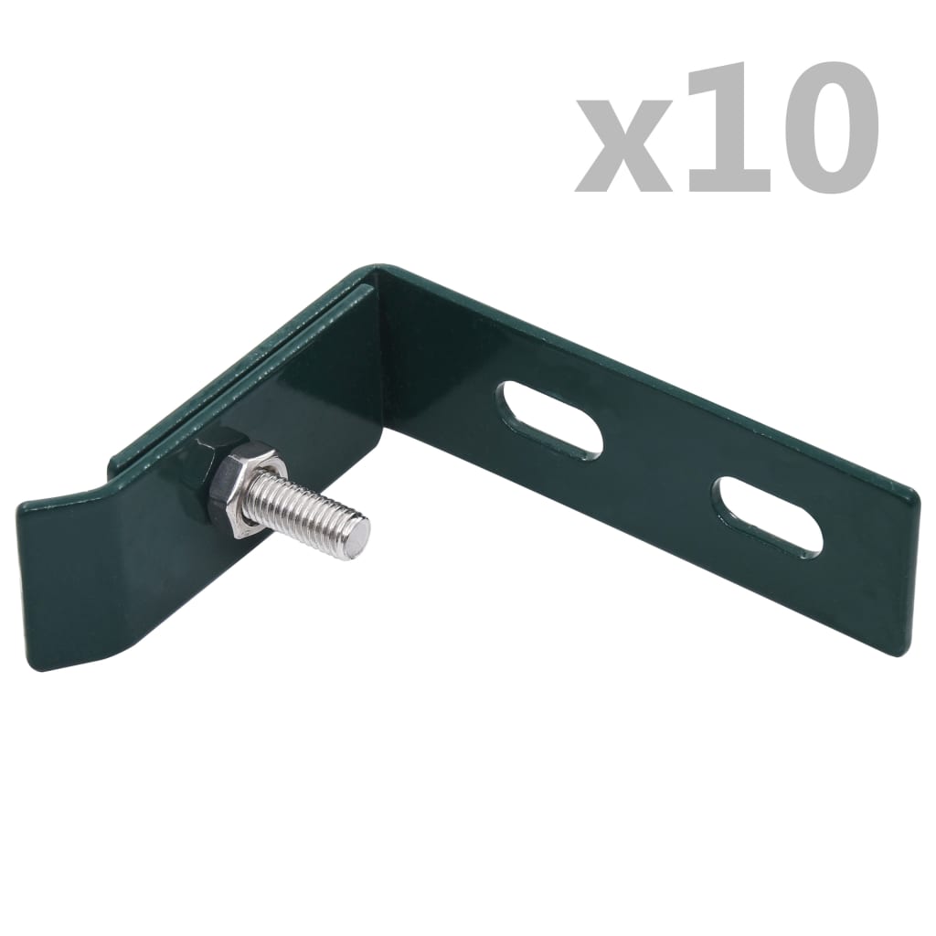 Vidaxl Wall Corner Connection 10 indstiller grøn