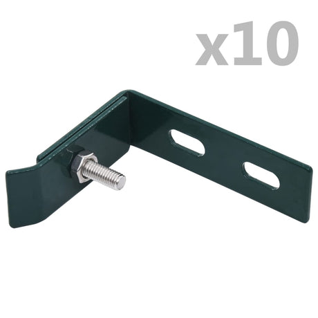 Vidaxl Wall Corner Connection 10 indstiller grøn