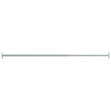 Vidaxl Barrierrestang Justerbar 710-1200 mm