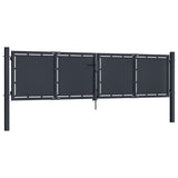 VidaXL Port 300x100 cm stål antracit