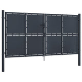 VidaXL Port 300x150 cm stål antracit