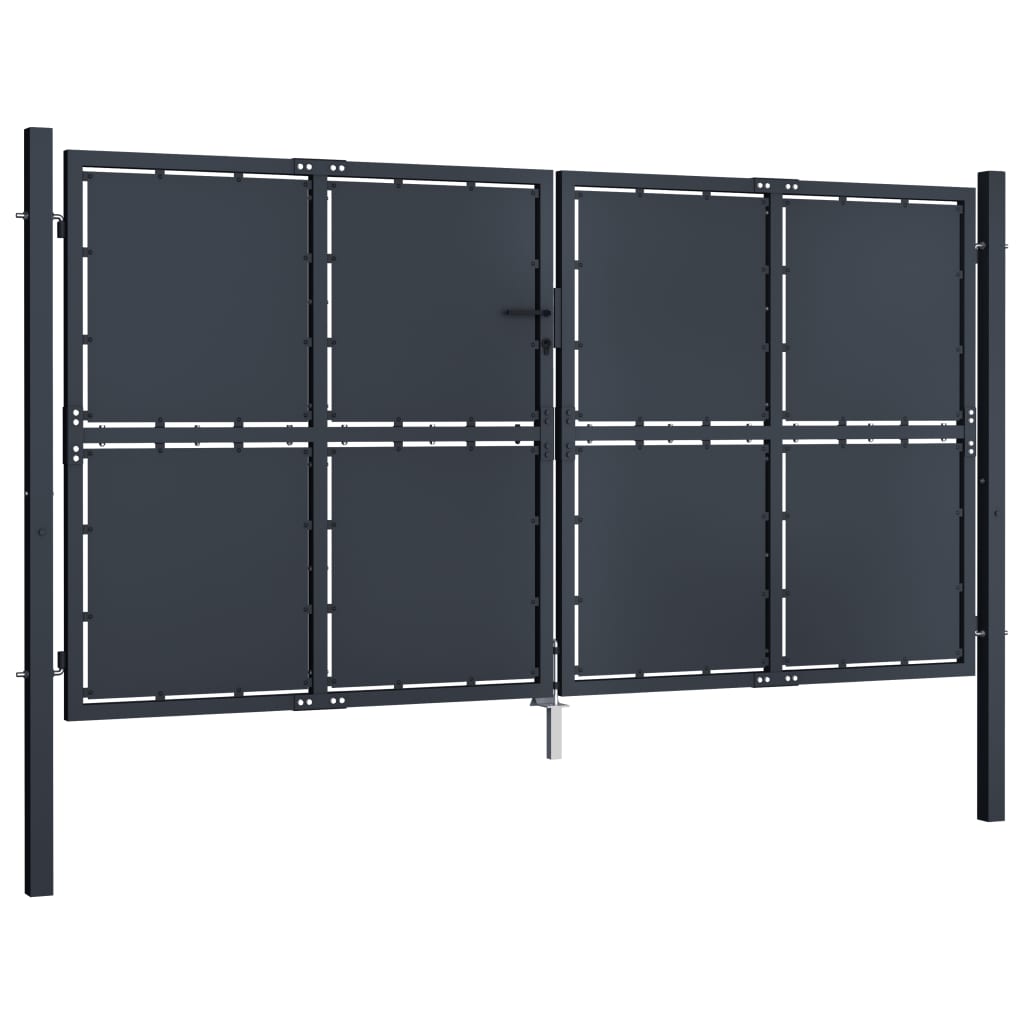 VidaXL Port 300x175 cm stål antracit