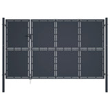 VidaXL Port 350x150 cm stål antracit