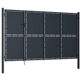 VidaXL Port 350x150 cm stål antracit