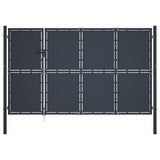 VidaXL Port 350x175 cm stål antracit