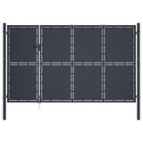 VidaXL Port 350x200 cm stål antracit