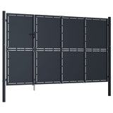 VidaXL Port 350x200 cm stål antracit