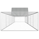 Vidaxl Chicken Run 14x2x2 m Galvaniseret stål