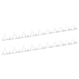 Vidaxl Wall Spikes 2 Pcs 1 M stål