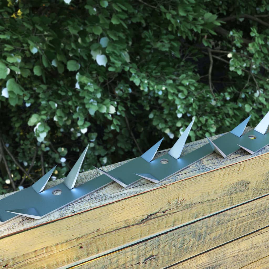 Vidaxl Wall Spikes 2 Pcs 1 M stål