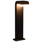 Vidaxl ledet udendørs lampe 9 W oval sort