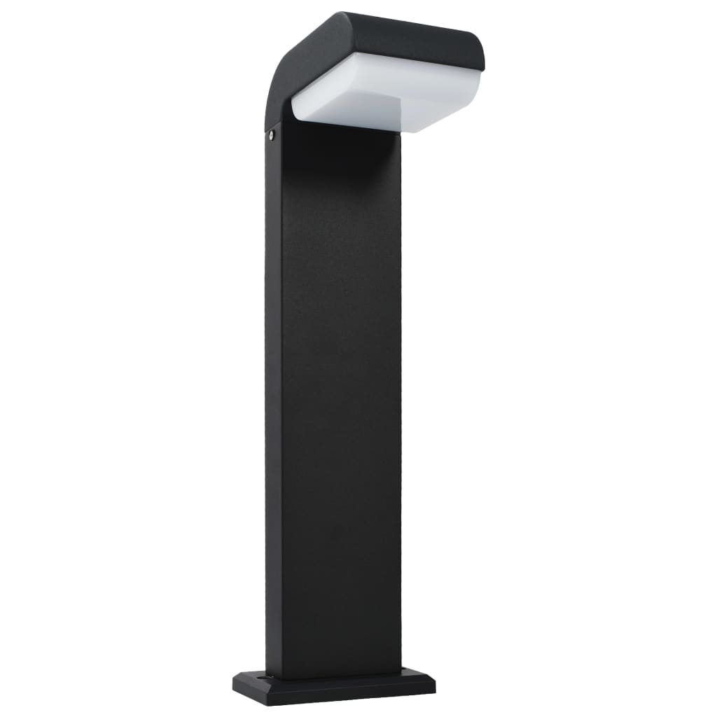 Vidaxl ledet udendørs lampe 9 W oval sort