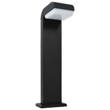 Vidaxl ledet udendørs lampe 9 W oval sort