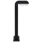 Vidaxl ledet udendørs lampe 9 W oval sort