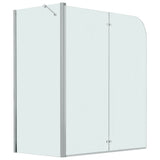 Vidaxl bruser foldning væg 120x68x130 cm ESG