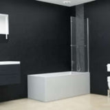 Vidaxl bruserskab 2 paneler 120x140 cm ESG