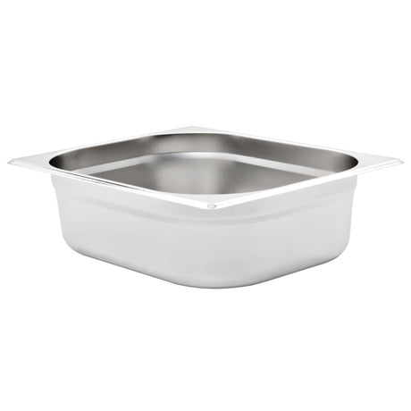 Vidaxl gastronormbakken 4 stk GN 1 2 100 mm rustfrit stål