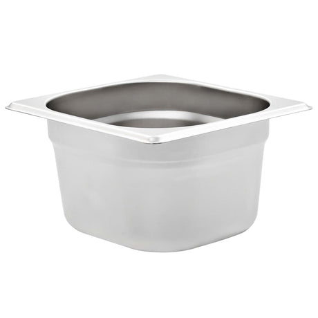 Vidaxx gastronormbeholdere 12 stk gn 1 6 100 mm rustfrit stål