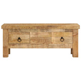 Vidaxl salontafel 90x45x35 cm massief mangohout