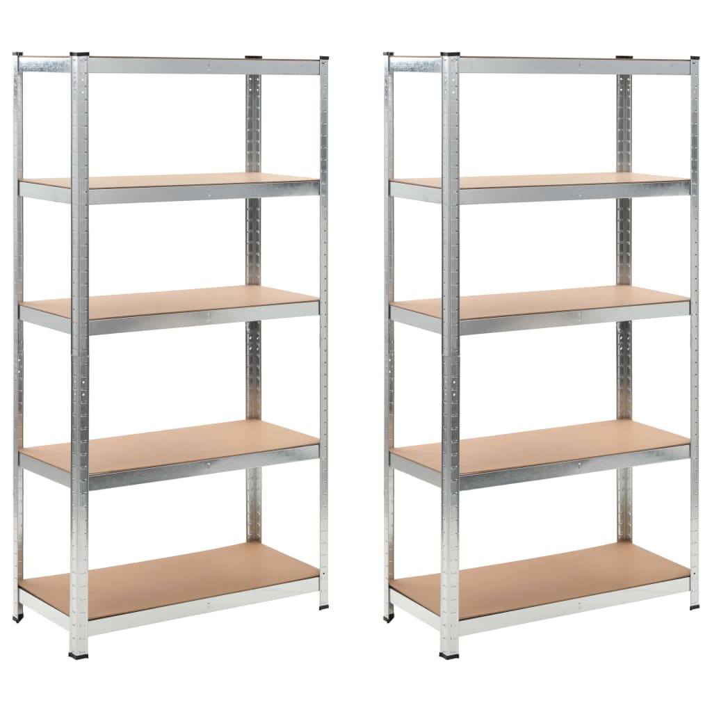 Vidaxl Storage Racks 2 PCS 90x40x180 cm MDF