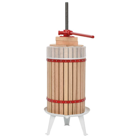 Vidaxl Fruit and Wine Press med stofpose 30 L Oak