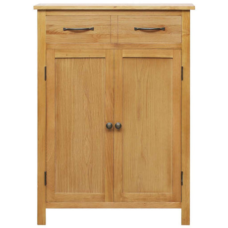 Vidaxx skoskab 76x37x105 cm massiv eg