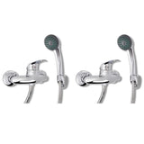 VidaXL brusearmatur 2 stk