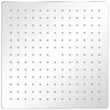 Vidaxx regnbruserhoved 2 stk 30x30 cm rustfrit stål