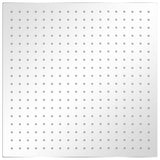 Vidaxx regnbruserhoved 2 stk 50x50 cm rustfrit stål