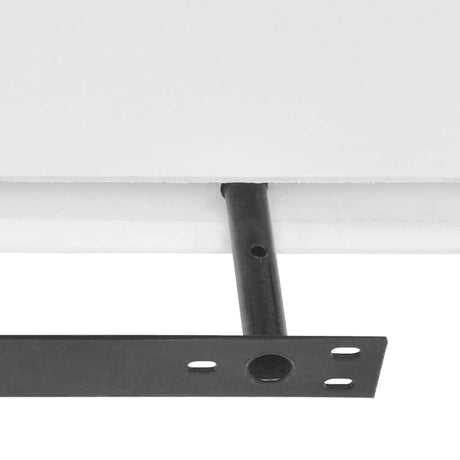 Vidaxl wandplanken 4 st 80 cm wit