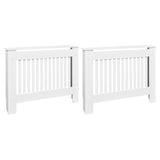 Vidaxx radiatorhus 2 stk 112 cm mdf hvid