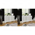 Vidaxx radiatorhus 2 stk 152 cm mdf hvid