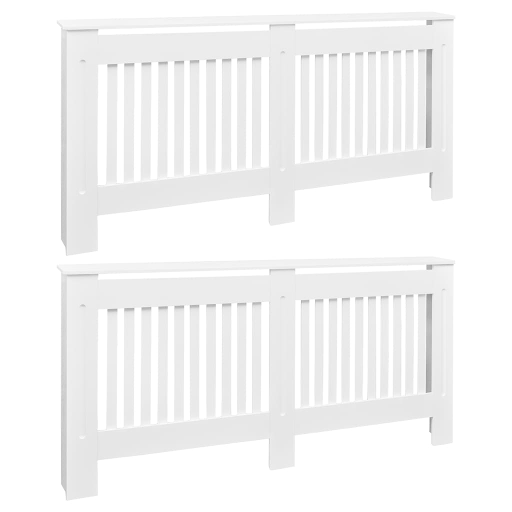 Vidaxx radiatorhus 2 stk 172 cm mdf hvid