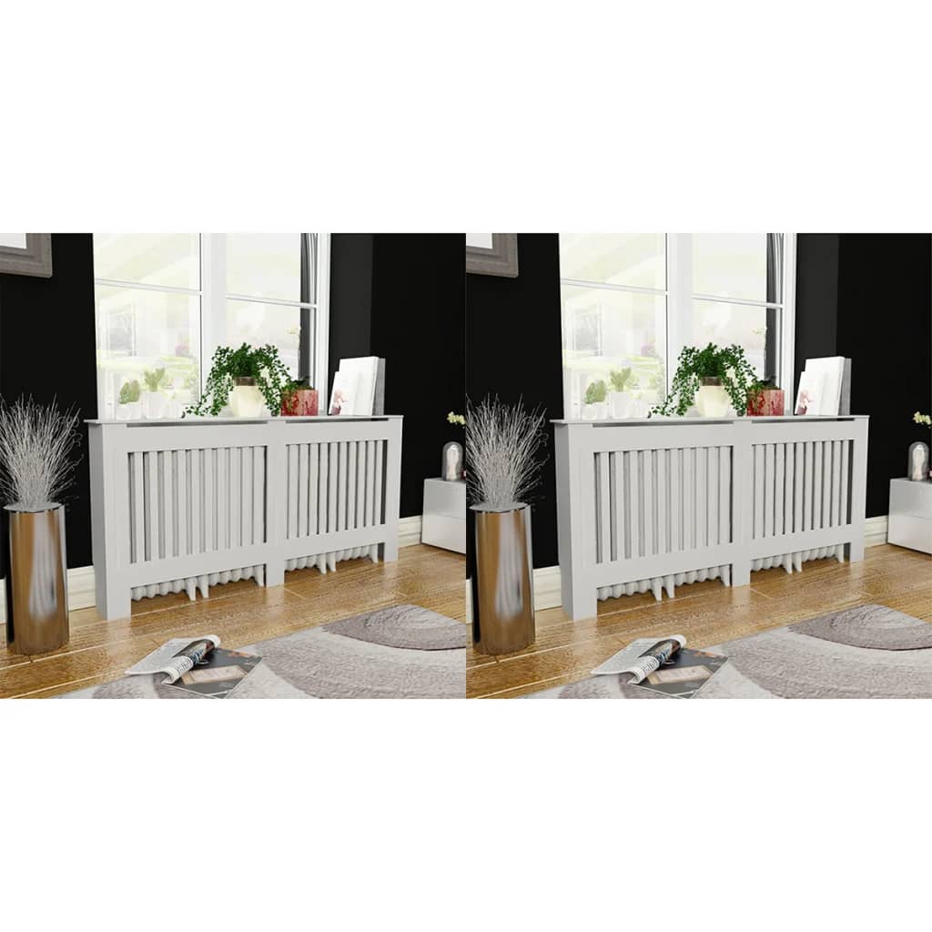 Vidaxx radiatorhus 2 stk 172 cm mdf hvid
