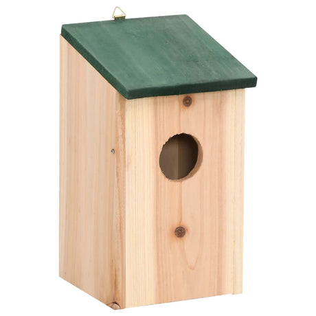 VidaXL fuglehuse 8 stk 12x12x22 cm træ