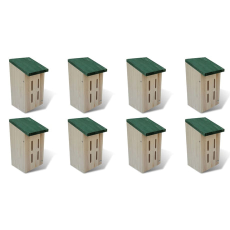 Vidaxl Butterfly Cabinets 8 St 14x15x22 cm træ