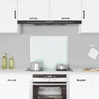 Vidaxl Splash Screen Kitchen 70x60 cm tempereret glashvid