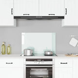 Vidaxl Splash Screen Kitchen 80x50 cm hærdet glashvid